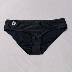 Aeropostale/LLD Black Swim Hipster bikini bottom NWT size Large